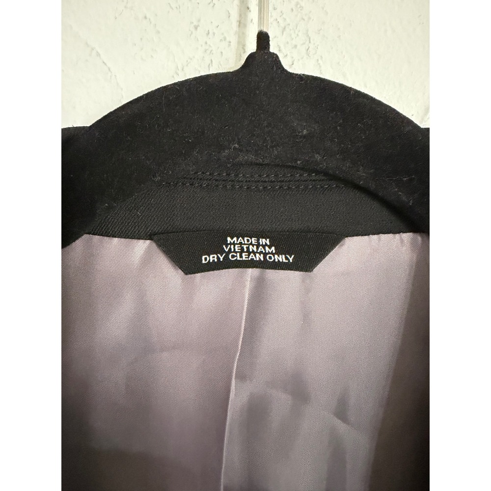 Haggar H26 Premium Stretch NWT Suit Coat Blazer Mens 40 Reg Black Tailored Fit‎ - Picture 2 of 9